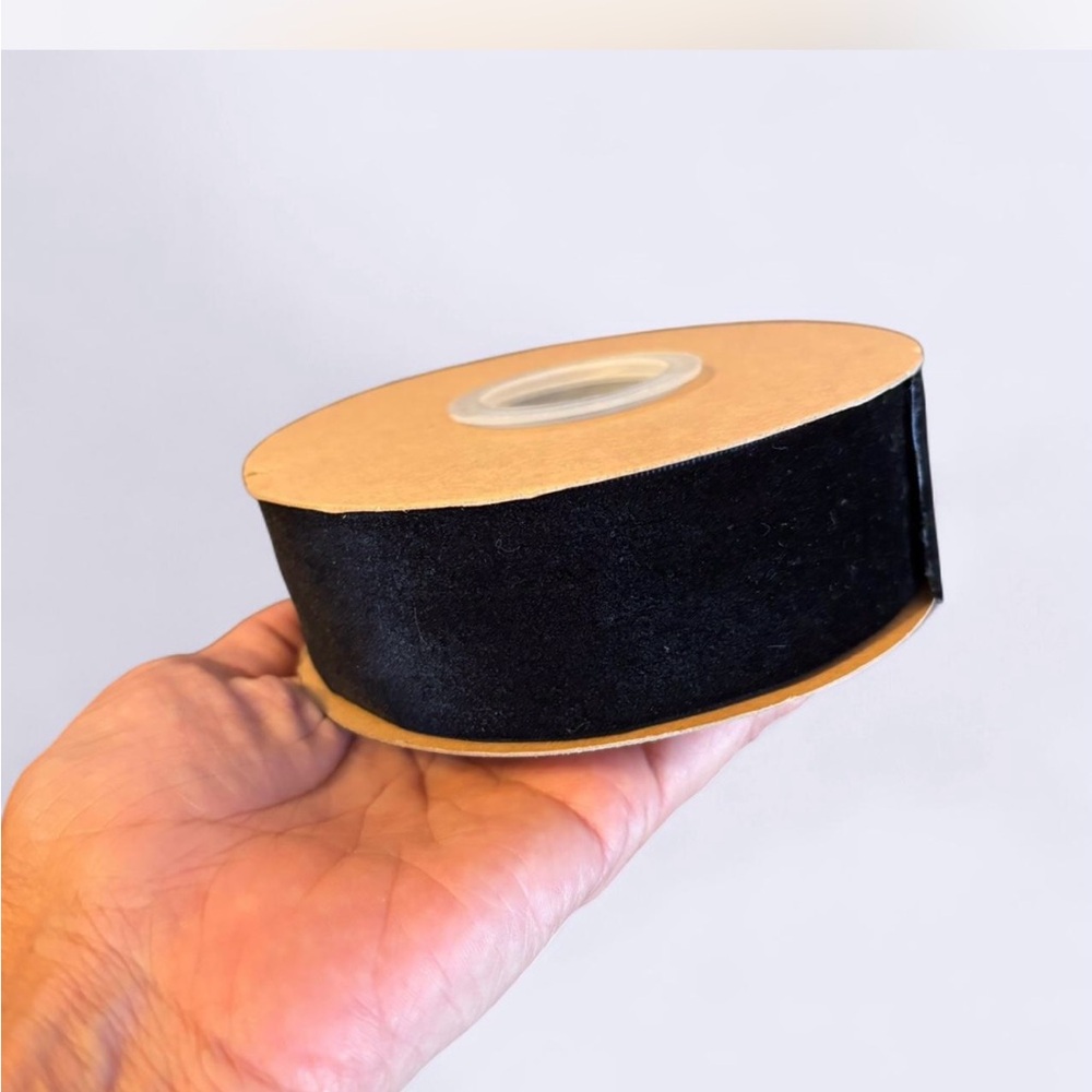 Elegant Black Velvet Ribbon